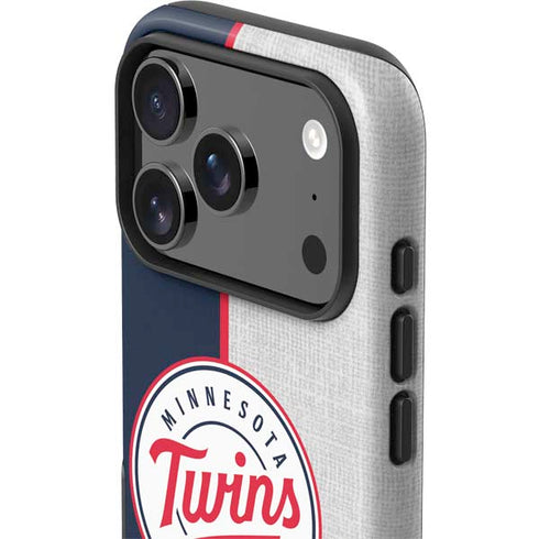 MLB Minnesota Twins Split iPhone 17 Pro Impact Case