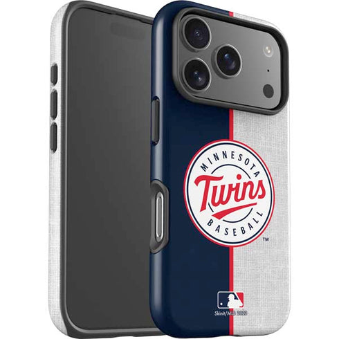 MLB Minnesota Twins Split iPhone 17 Pro Impact Case