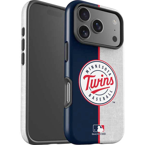 MLB Minnesota Twins Split iPhone 17 Pro Max Impact Case