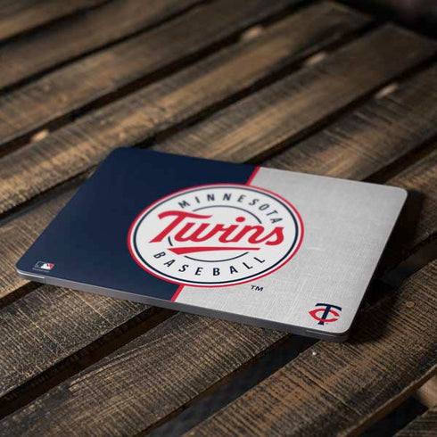 MLB Minnesota Twins Split Apple MacBook Air Skin