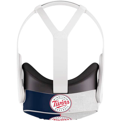 MLB Minnesota Twins Split Meta Quest 3S Skin