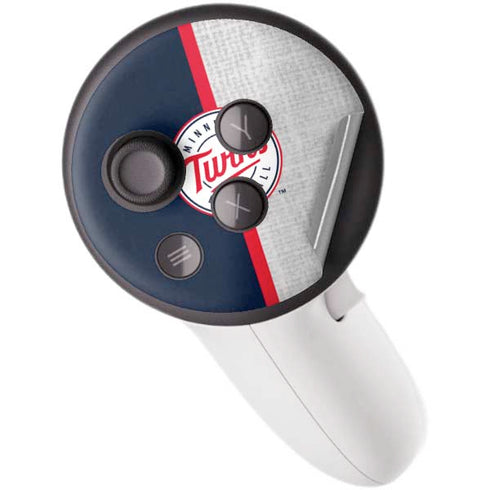 MLB Minnesota Twins Split Meta Quest 3S Skin