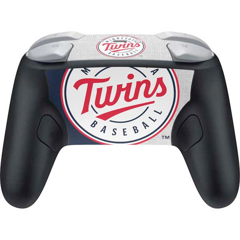 MLB Minnesota Twins Split Nintendo Switch 2 (2025) Pro Controller Skin