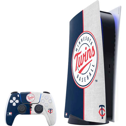 MLB Minnesota Twins Split PlayStation PS5 Skins