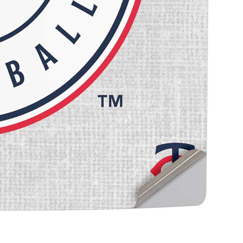 MLB Minnesota Twins Split PS5 Pro Disk Console Skin