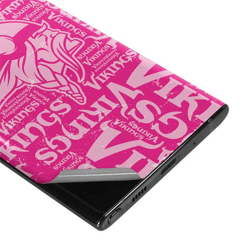 NFL Minnesota Vikings - Blast Pink Galaxy Note 10 Plus Skin
