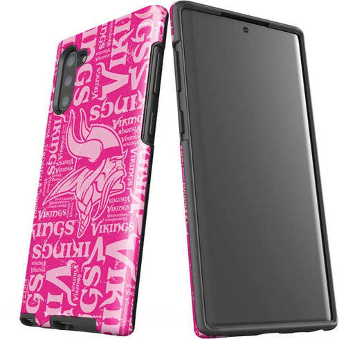 NFL Minnesota Vikings - Blast Pink Galaxy Note 10 Pro Case