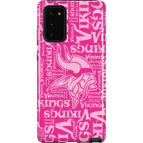 NFL Minnesota Vikings - Blast Pink Galaxy Note20 5G Pro Case