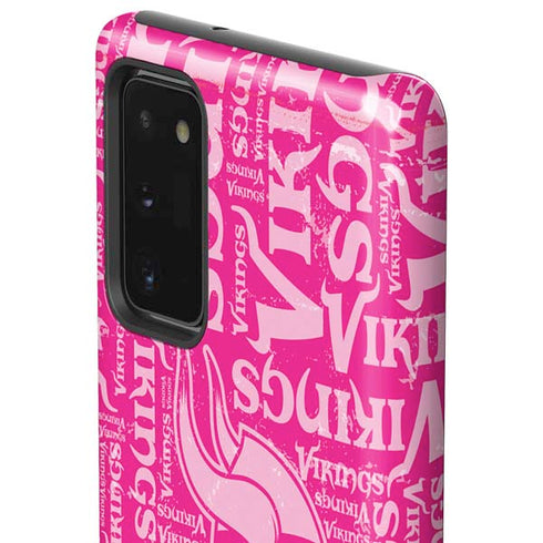 NFL Minnesota Vikings - Blast Pink Galaxy Note20 5G Pro Case