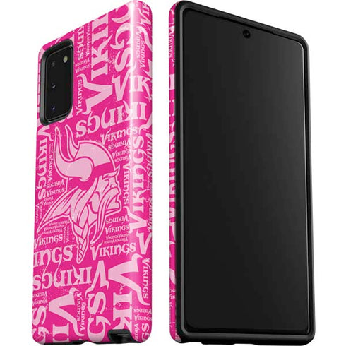 NFL Minnesota Vikings - Blast Pink Galaxy Note20 5G Pro Case