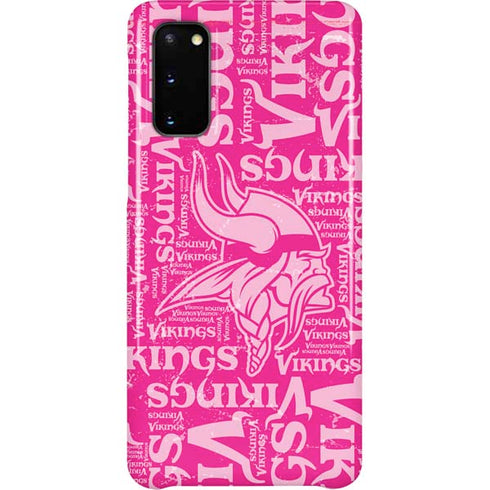 NFL Minnesota Vikings - Blast Pink Galaxy S20 Lite Case