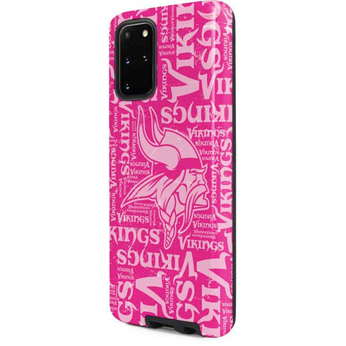 NFL Minnesota Vikings - Blast Pink Galaxy S20 Plus Pro Case
