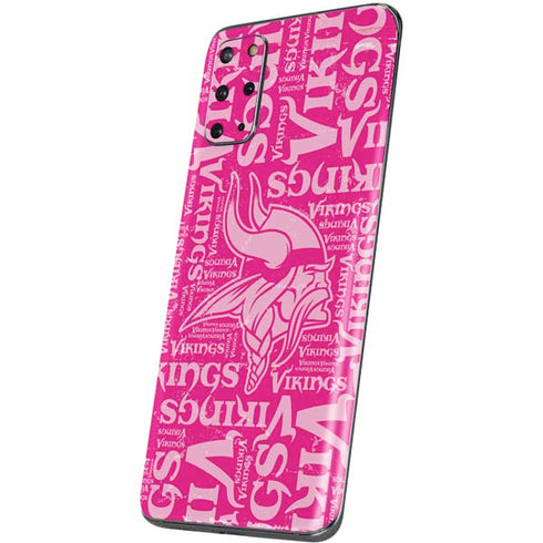 NFL Minnesota Vikings - Blast Pink Galaxy S20 Plus Skin