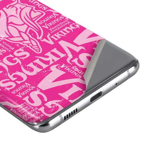 NFL Minnesota Vikings - Blast Pink Galaxy S20 Plus Skin