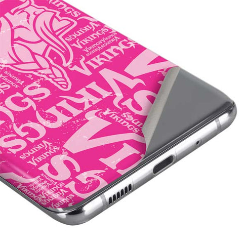 NFL Minnesota Vikings - Blast Pink Galaxy S20 Skin
