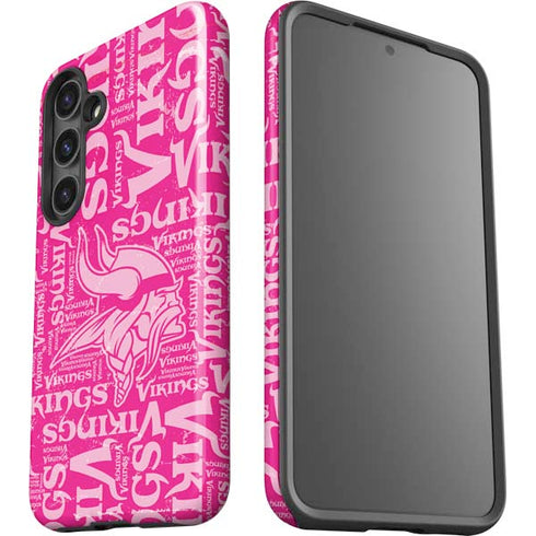 NFL Minnesota Vikings - Blast Pink Galaxy S25 Plus Impact Case