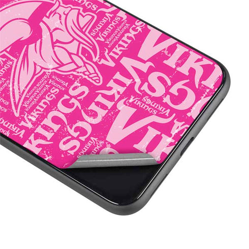 NFL Minnesota Vikings - Blast Pink Google Pixel 4 XL Skin