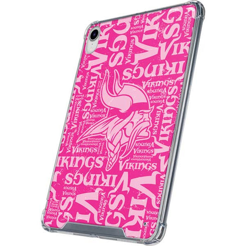 NFL Minnesota Vikings - Blast Pink iPad 11th Gen (2025) Clear Case