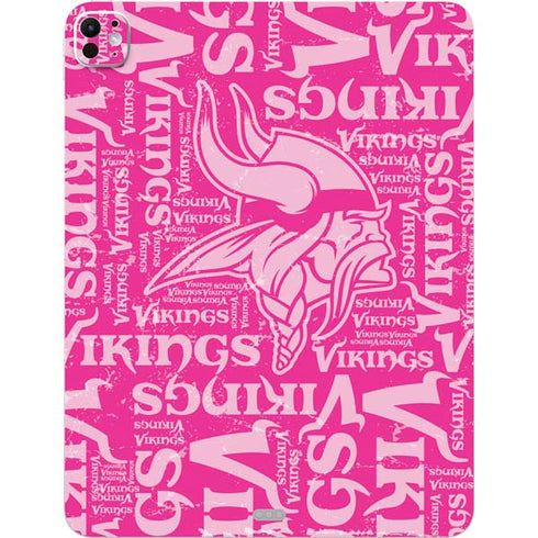 NFL Minnesota Vikings - Blast Pink iPad Pro 13in M4 (2024) Skin
