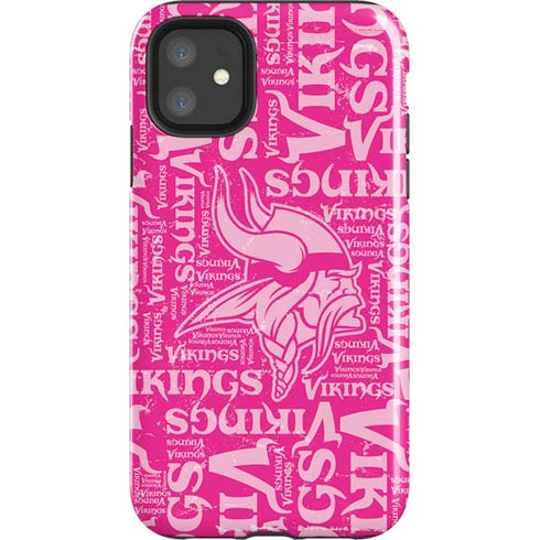 NFL Minnesota Vikings - Blast Pink iPhone 11 Impact Case