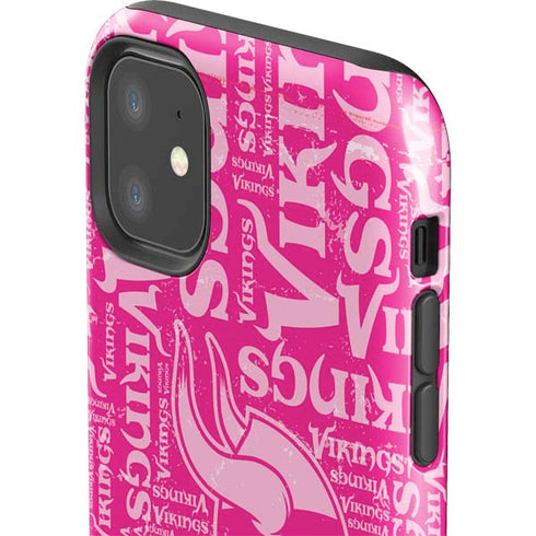 NFL Minnesota Vikings - Blast Pink iPhone 11 Impact Case