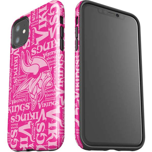 NFL Minnesota Vikings - Blast Pink iPhone 11 Impact Case