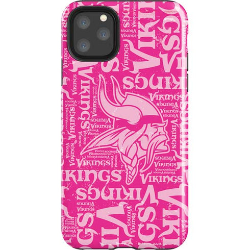 NFL Minnesota Vikings - Blast Pink iPhone 11 Pro Max Impact Case