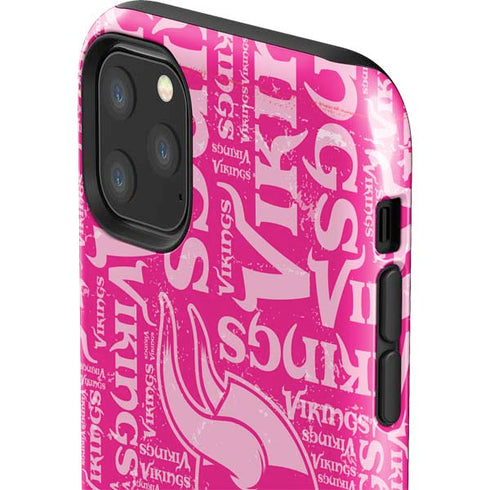NFL Minnesota Vikings - Blast Pink iPhone 11 Pro Max Impact Case