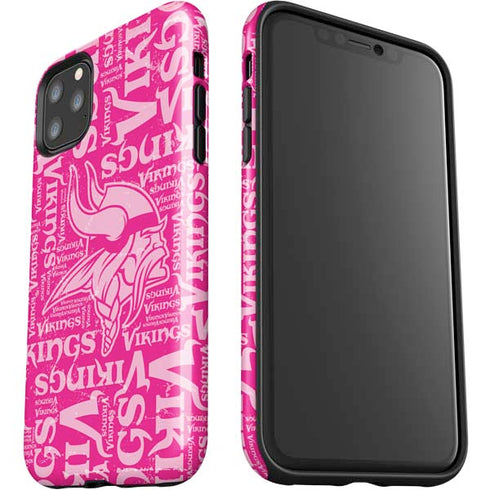 NFL Minnesota Vikings - Blast Pink iPhone 11 Pro Max Impact Case