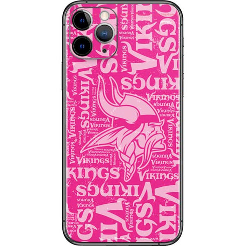 NFL Minnesota Vikings - Blast Pink iPhone 11 Pro Skin