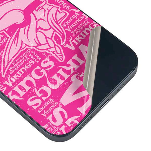 NFL Minnesota Vikings - Blast Pink iPhone Skins