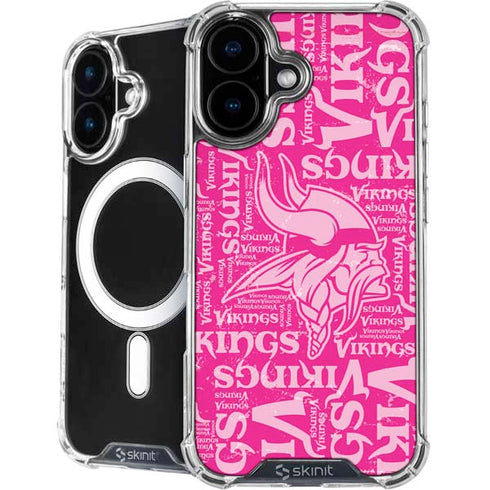 NFL Minnesota Vikings - Blast Pink iPhone 16 MagSafe Case