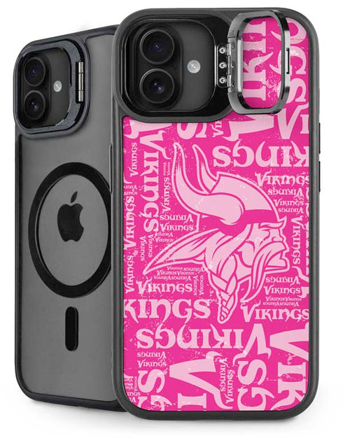 NFL Minnesota Vikings - Blast Pink iPhone 16 Plus Kickstand Case