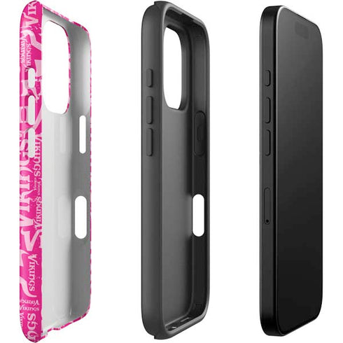NFL Minnesota Vikings - Blast Pink iPhone 16 Pro Impact Case