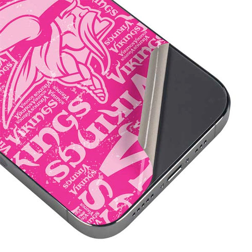 NFL Minnesota Vikings - Blast Pink iPhone 16 Pro Max Skin
