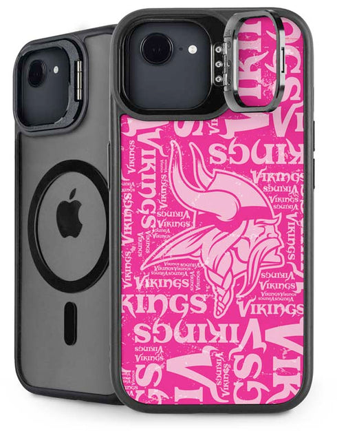 NFL Minnesota Vikings - Blast Pink iPhone 16e Kickstand Case