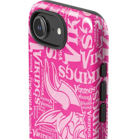 NFL Minnesota Vikings - Blast Pink iPhone 16e Impact Case