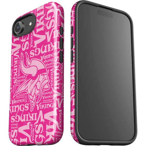 NFL Minnesota Vikings - Blast Pink iPhone 16e Impact Case