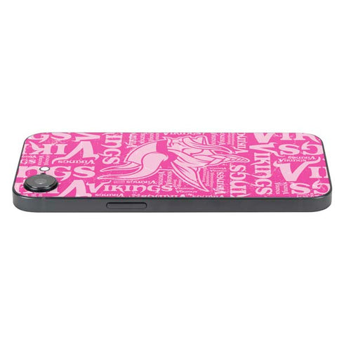 NFL Minnesota Vikings - Blast Pink iPhone 16e Skin