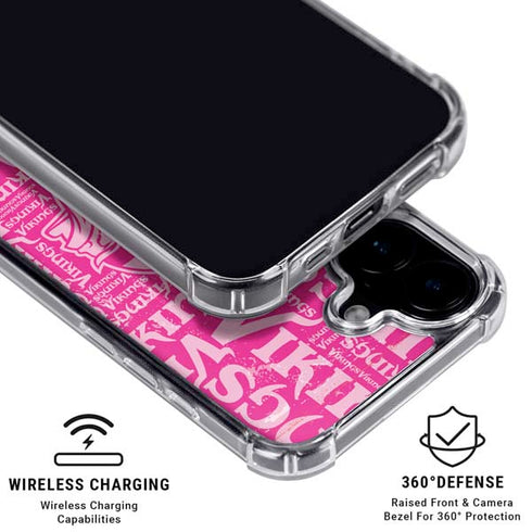 NFL Minnesota Vikings - Blast Pink iPhone 17 Clear Case