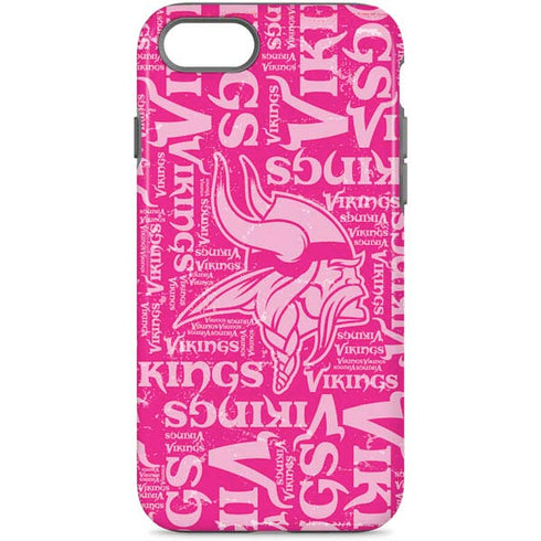 NFL Minnesota Vikings - Blast Pink iPhone Cases