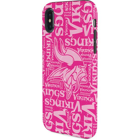 NFL Minnesota Vikings - Blast Pink iPhone X Pro Case