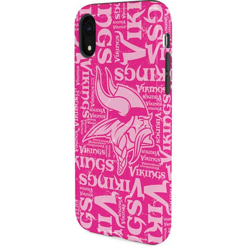 NFL Minnesota Vikings - Blast Pink iPhone XR Pro Case