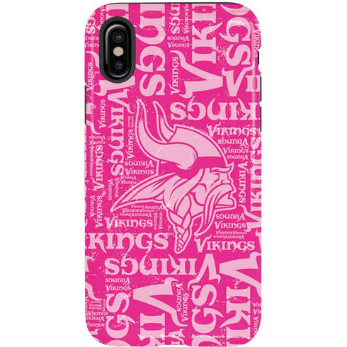 NFL Minnesota Vikings - Blast Pink iPhone XS Pro Case