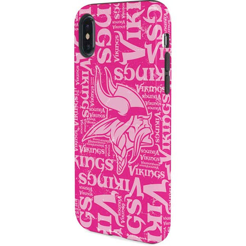 NFL Minnesota Vikings - Blast Pink iPhone XS Pro Case