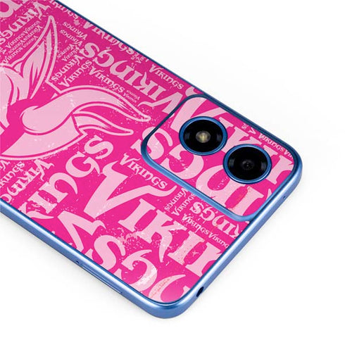 NFL Minnesota Vikings - Blast Pink Moto G Play 4G (2024) Skin