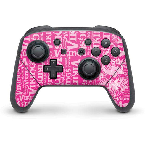 NFL Minnesota Vikings - Blast Pink Nintendo Skins