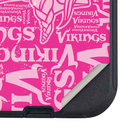 NFL Minnesota Vikings - Blast Pink Otterbox Defender iPhone Skin