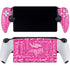 NFL Minnesota Vikings - Blast Pink PlayStation Portal Remote Player Skin