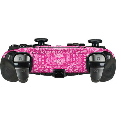 NFL Minnesota Vikings - Blast Pink PlayStation Scuf Vantage 2 Controller Skin
